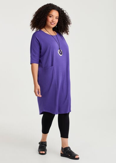 Plus Size Pima Cotton Traveller Dress