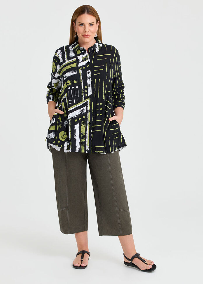 Spliced Natural Shirt, , hi-res