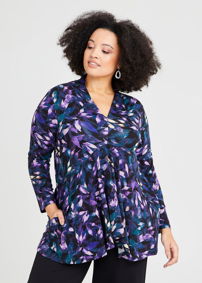 Lola Leaf Bamboo Top, , hi-res