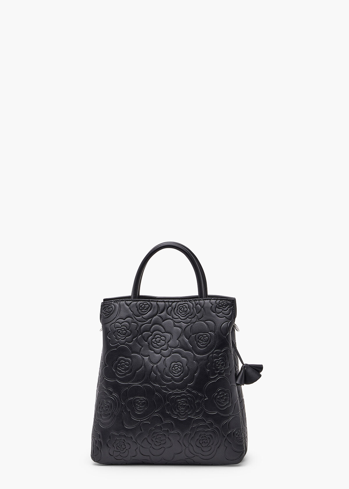 Shop Rose Embossed Bag in Black | Accessories | Taking Shape HK
