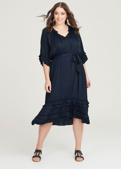 Plus Size Luxe Willow Tiered Dress