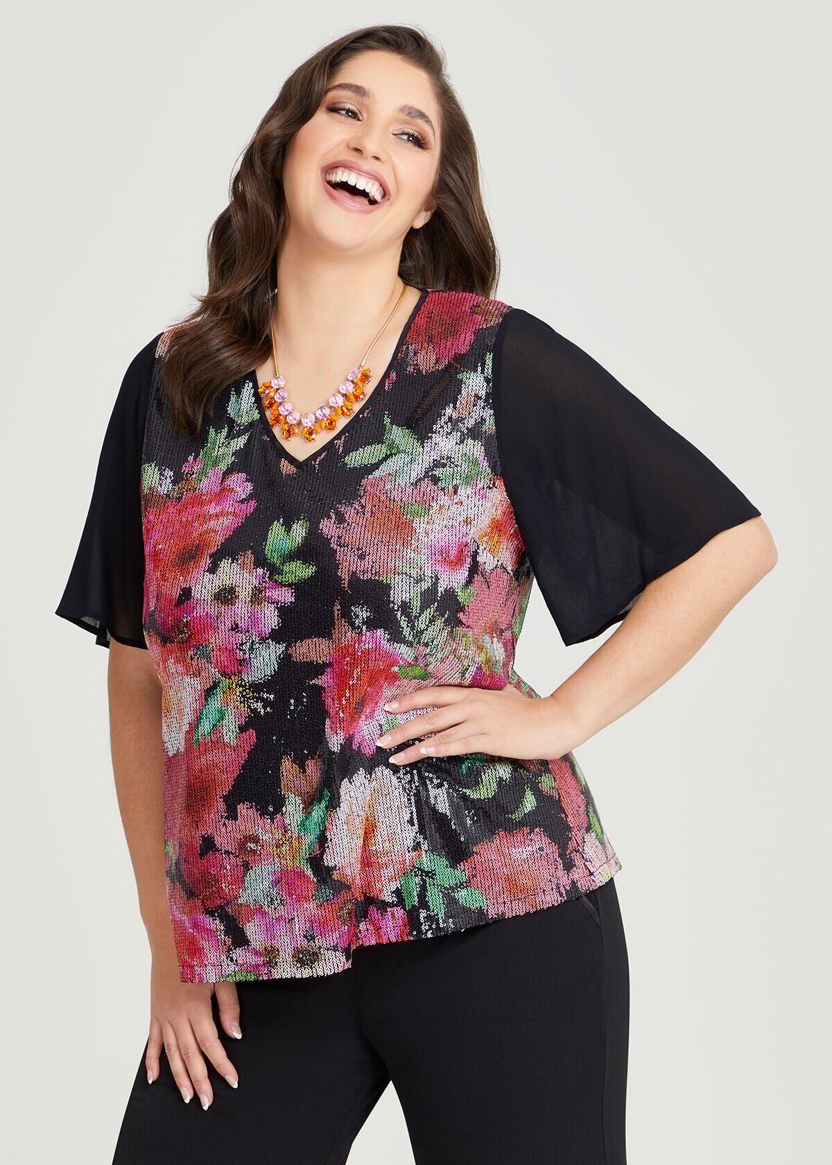 Plus size formal tops for weddings hot sale