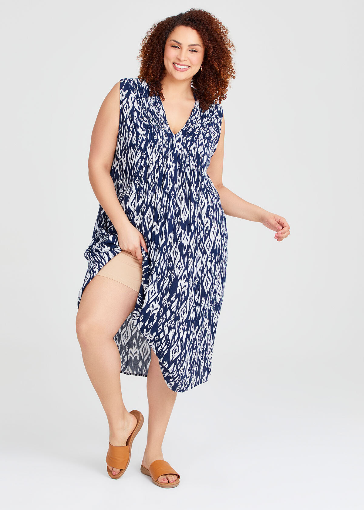 Plus size fiesta dress top