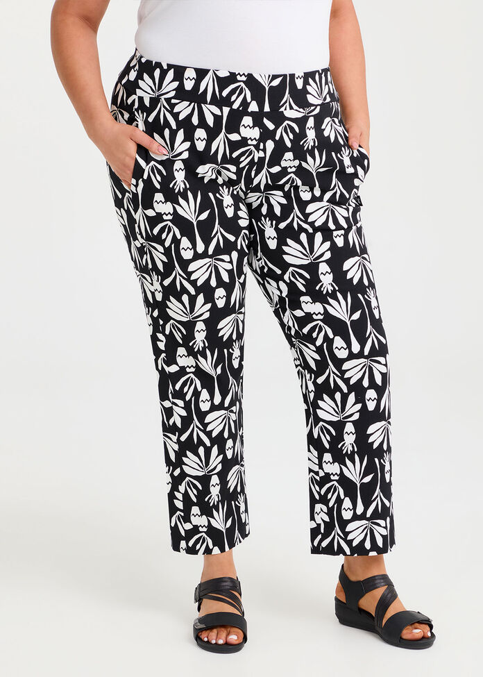 Natural Tropics Crop Pant, , hi-res