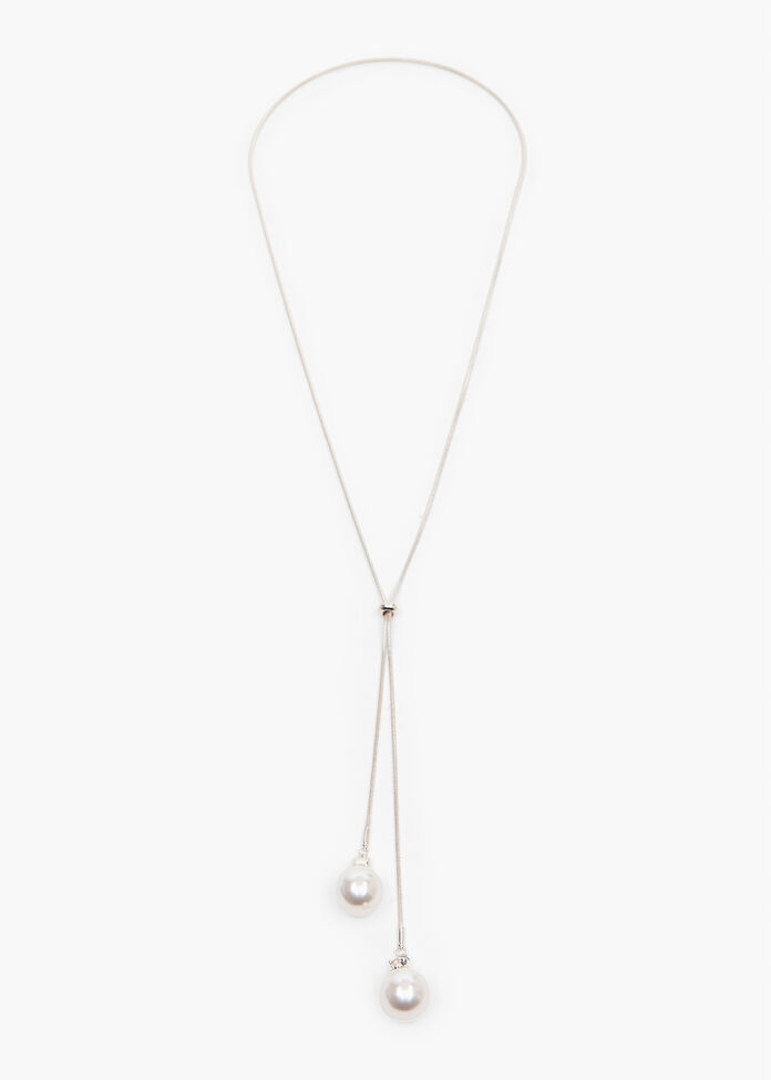 Pearl Drop Lariat, , hi-res