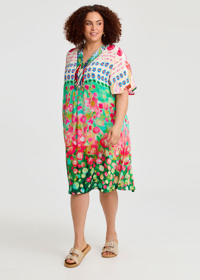 Gelato Swing Natural Dress, , hi-res