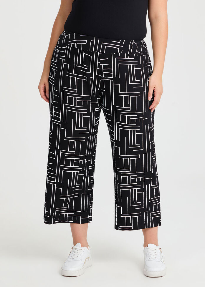 Natural Arina Crop Pant, , hi-res