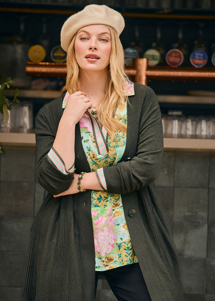 Natural Ivy And Rose Top, , hi-res