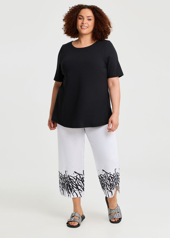 Pima Cotton Essential Top, , hi-res