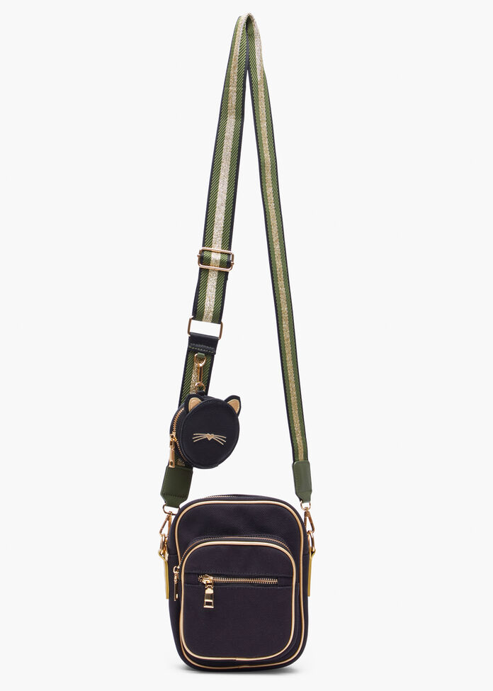 3 Pocket Crossbody Bag, , hi-res