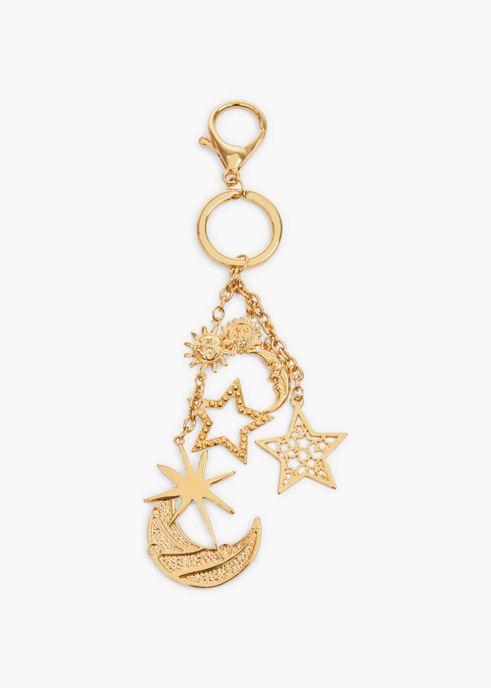Starry Bag Charm, , hi-res
