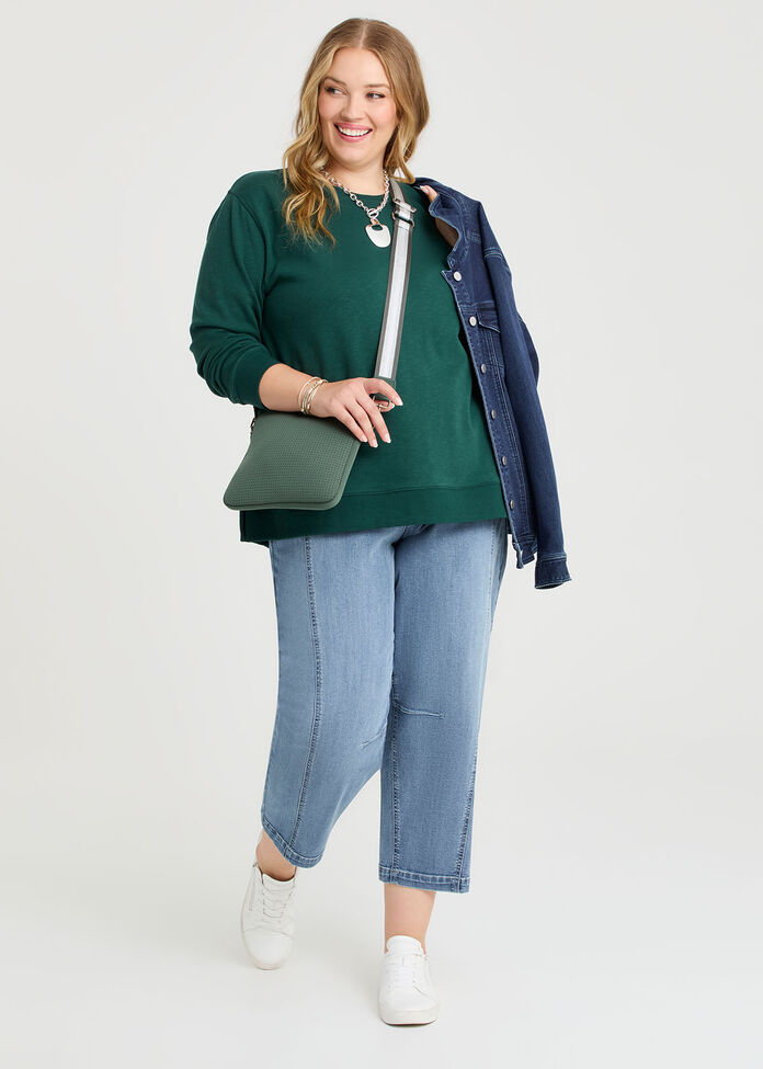 Boyfriend Tunic Sweat, , hi-res