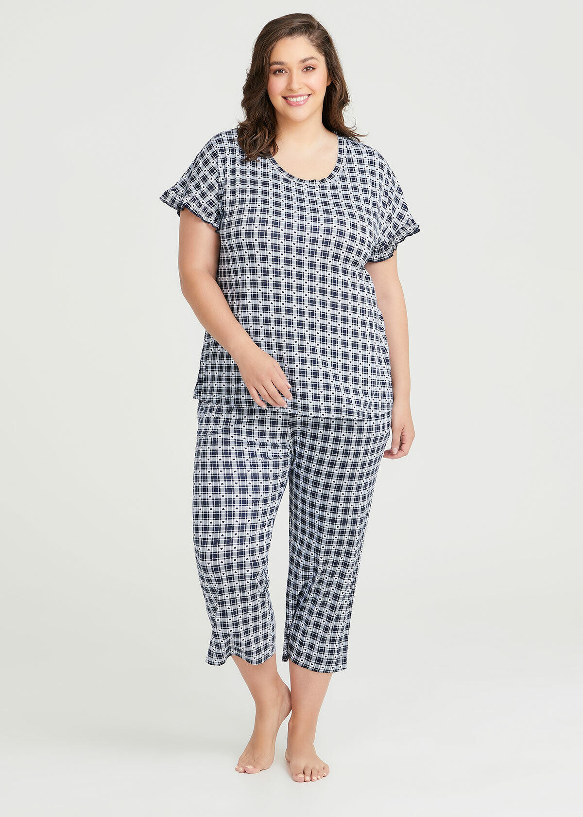Bamboo Gingham Pyjama Pant