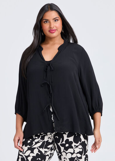 Plus Size Natural Enya Duster