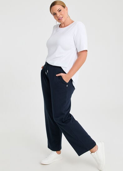 Plus Size Straight Leg Lounge Pant