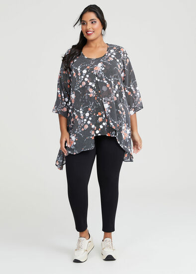 Plus Size Ponte Essence Legging
