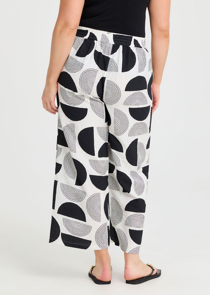 Natural Tara Abstract Pant, PRINT, hi-res