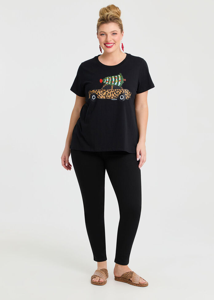 Cotton Bouffants Xmas T-shirt, , hi-res