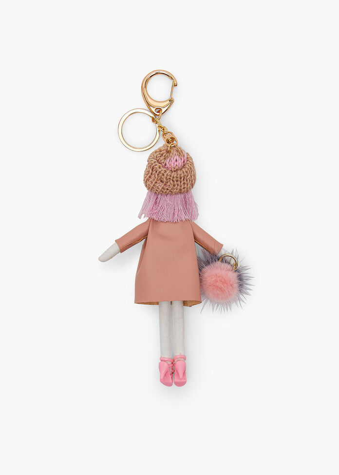 Shop Pink Key Ring Bag Charm Accessories Taking Shape AU