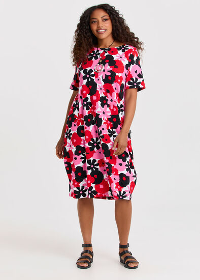 Plus Size Pima Cotton Poppy Dress