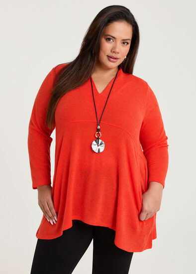 Plus Size Cosy Snug Empire Tunic