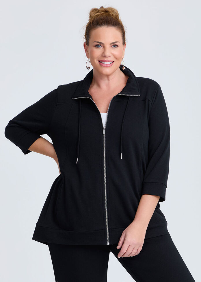 Active Sweat Jacket, , hi-res