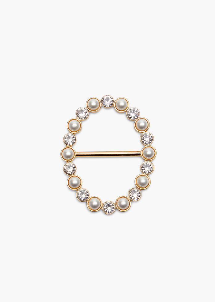 Pearl & Diamante Wonder Buckle, , hi-res