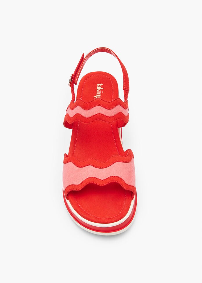 Flexible Wedge Sandal, , hi-res