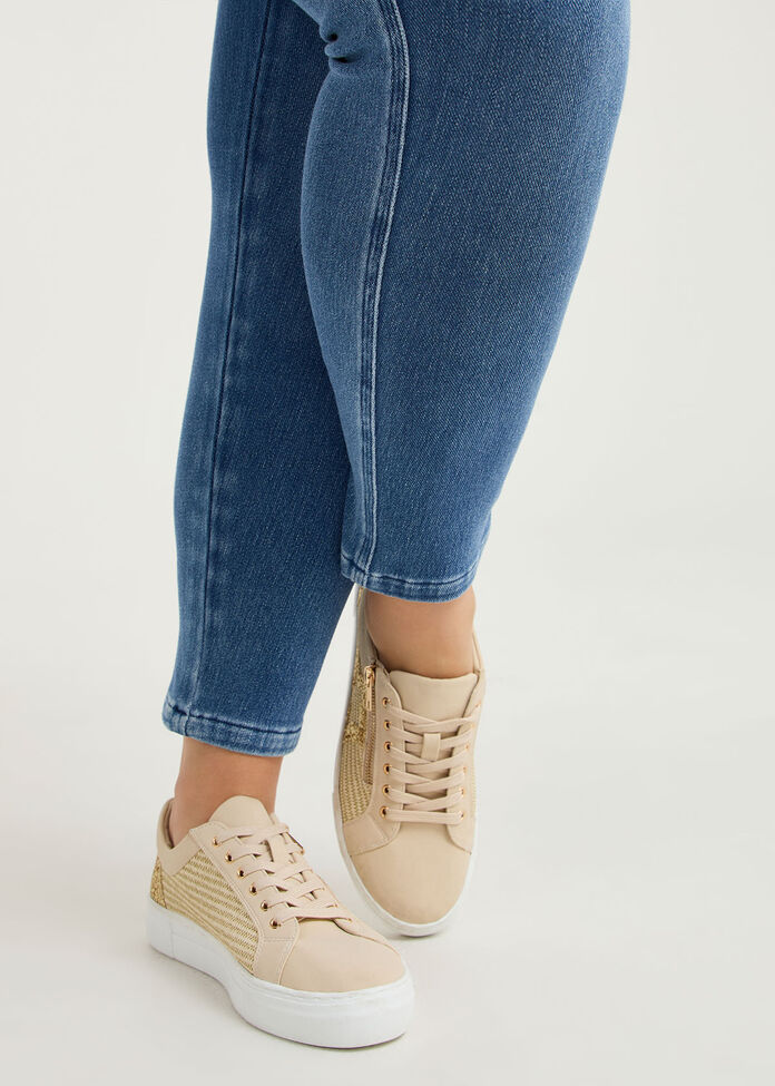 Raffia Star Bling Sneaker, , hi-res