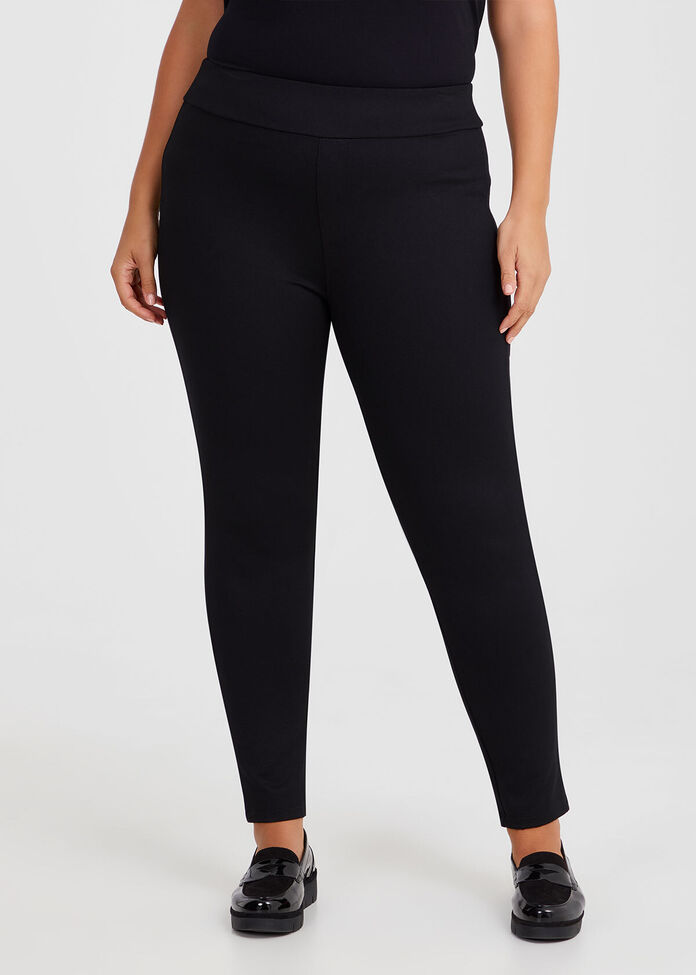 Petite Ponte Willow Slim Leg Pant, , hi-res