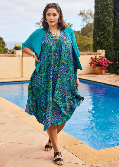 Plus Size Pebble Tile Outfit