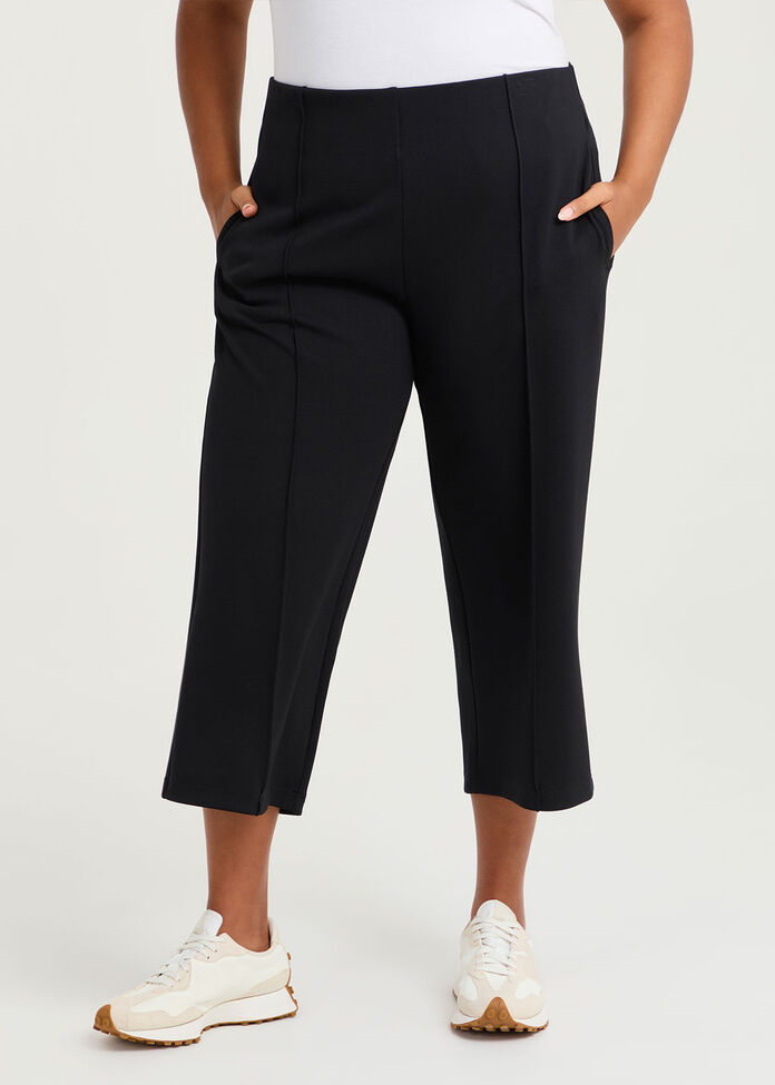 Luxe Touch Crop Trackpant, , hi-res