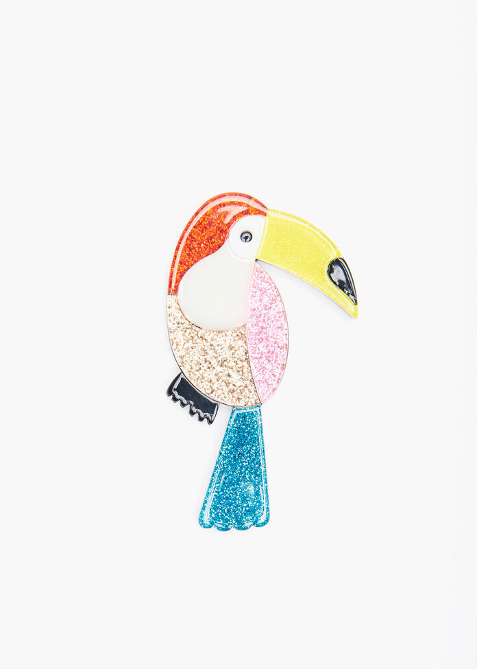 Toucan Brooch, , hi-res