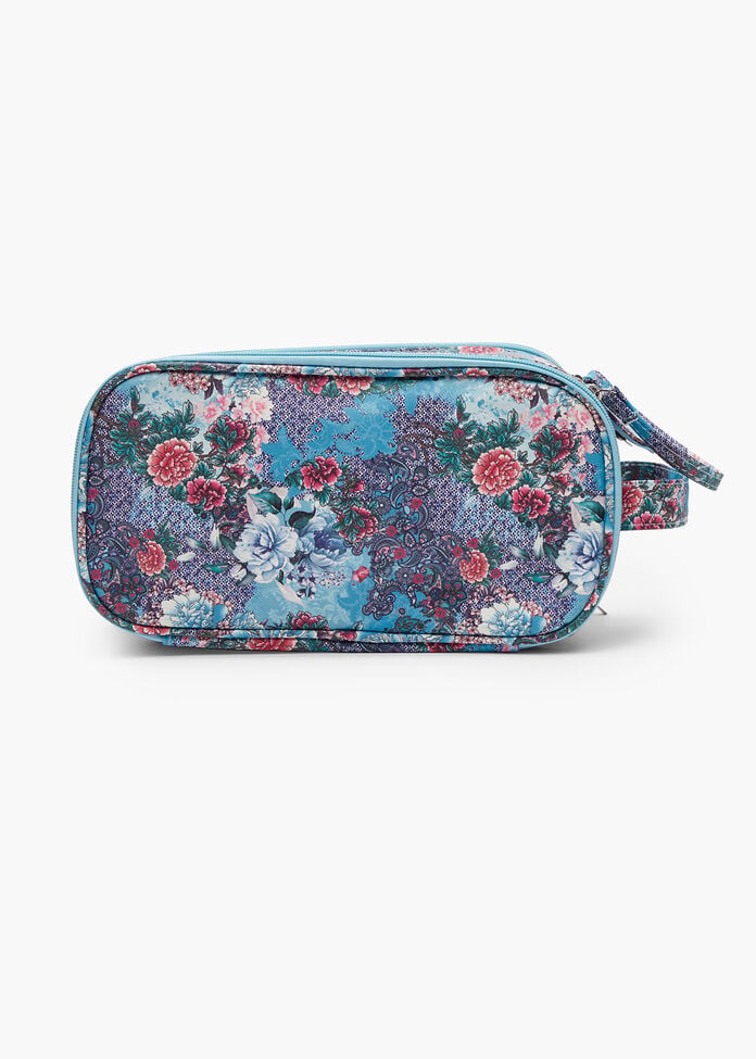 Multi Zip Cosmetic Bag, , hi-res