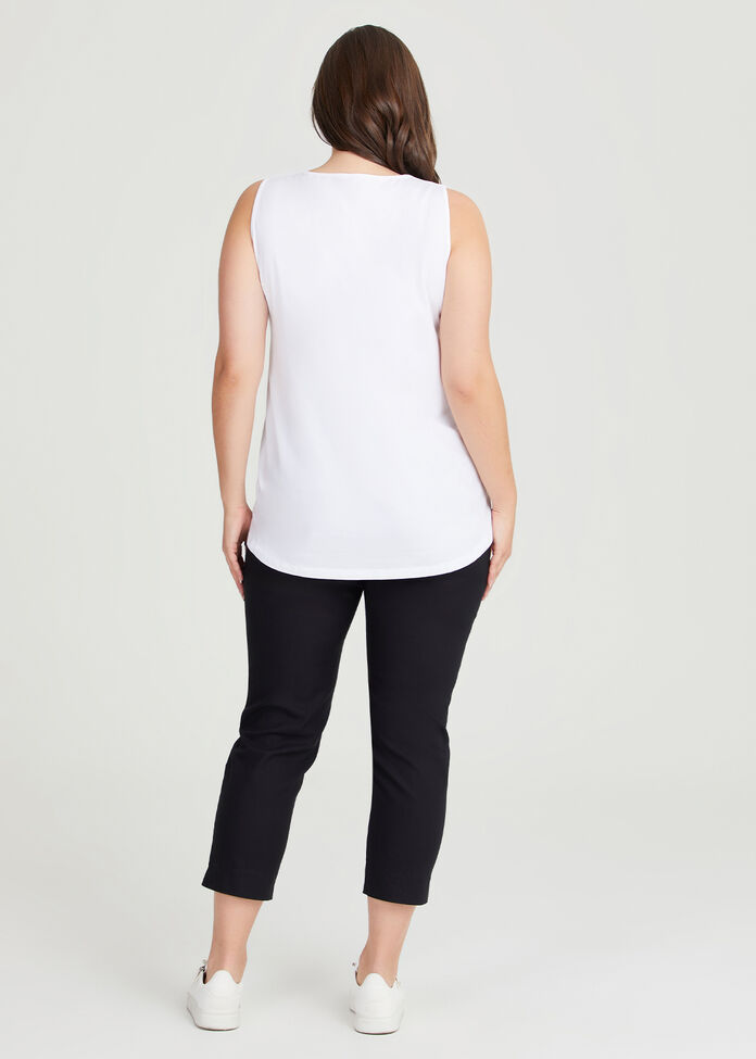 Good Earth Australian Cotton Element Tank , , hi-res