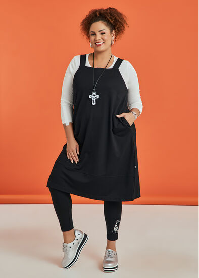 Plus Size Ponte Essential Legging