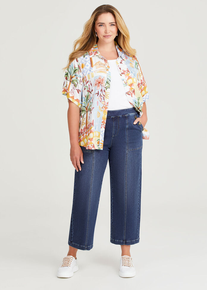 Saltwater Wide Leg Jean