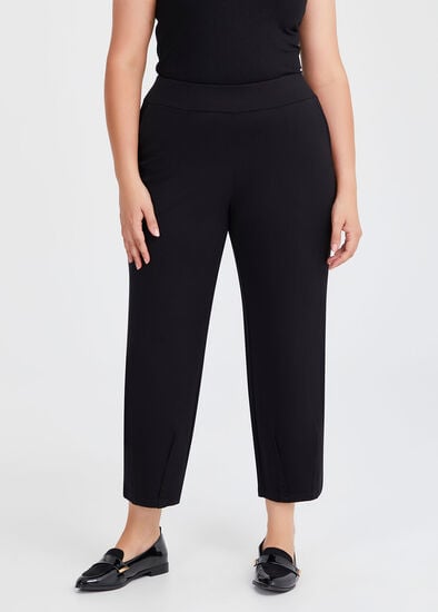 Plus Size Lantern Bamboo Ponte Pant