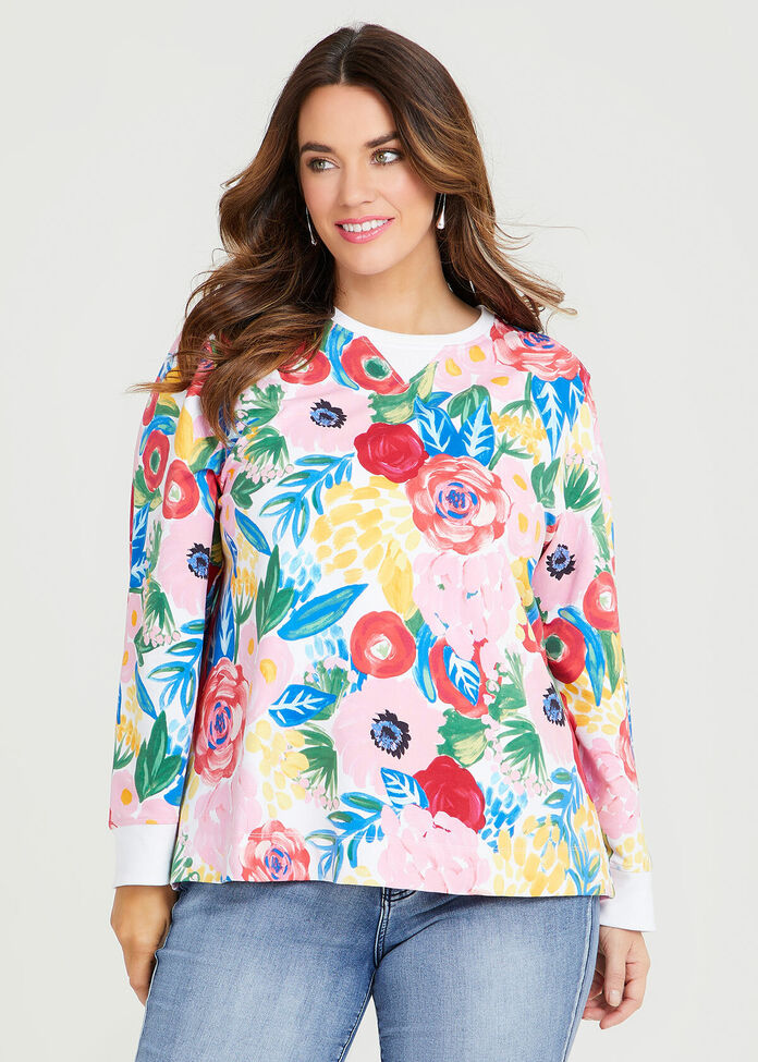 Floral Sweatshirt