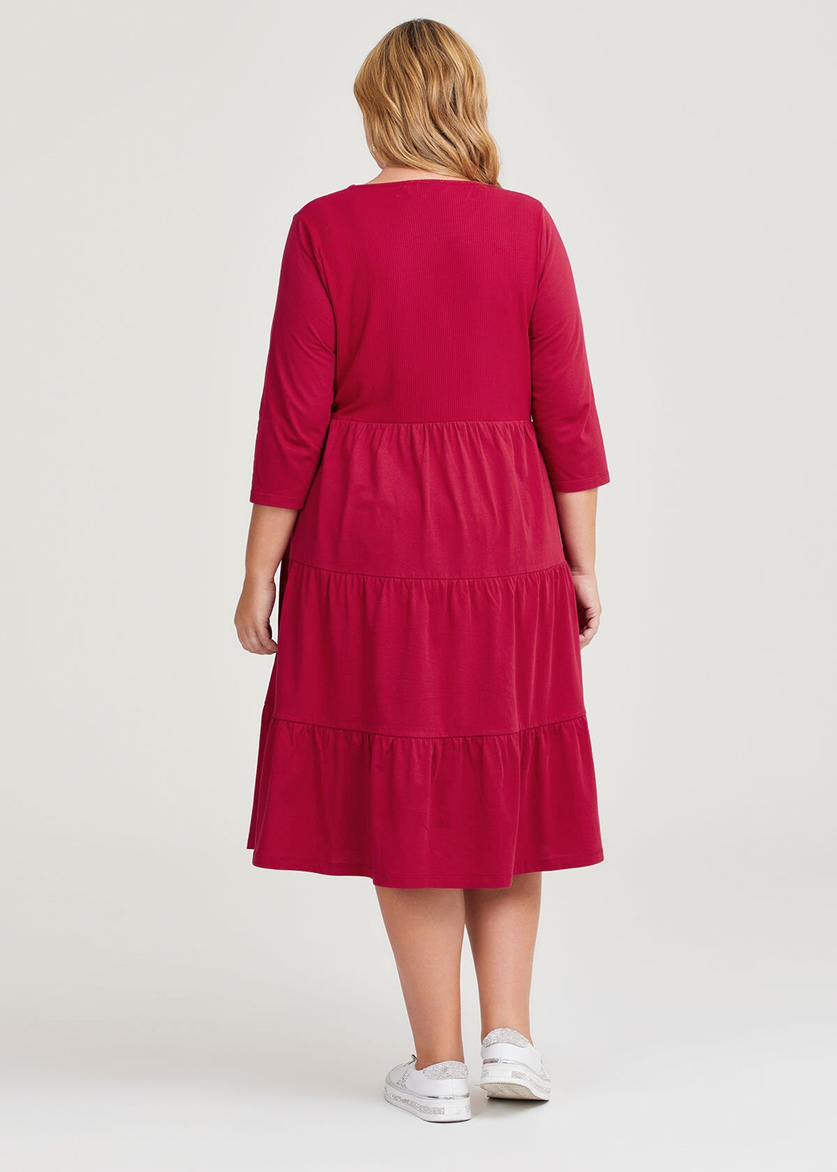 Red dress plus size australia clearance