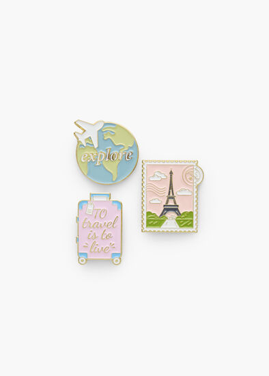 Set/3 Travel Shoe Charms