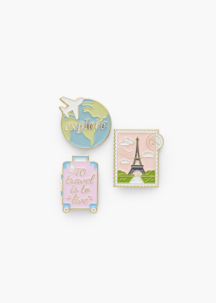 Set/3 Travel Shoe Charms, , hi-res
