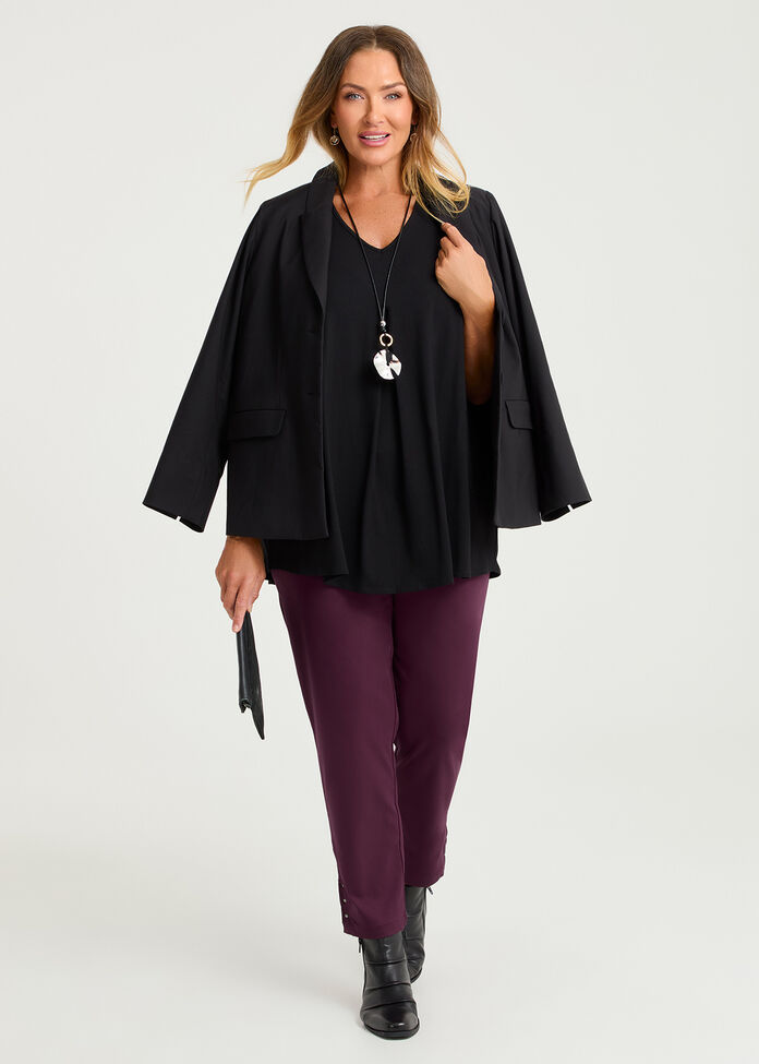 Medina Slim Leg Natural Pant, , hi-res