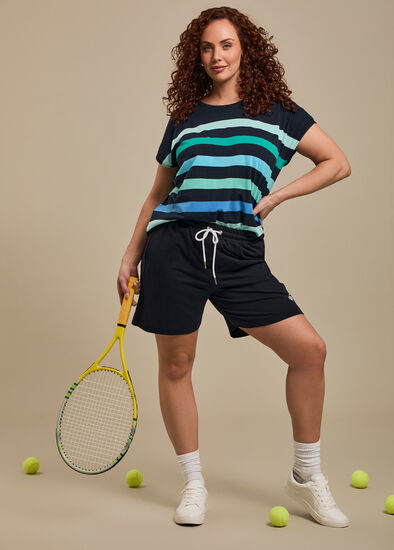 Plus Size Mix Stripe Outfit
