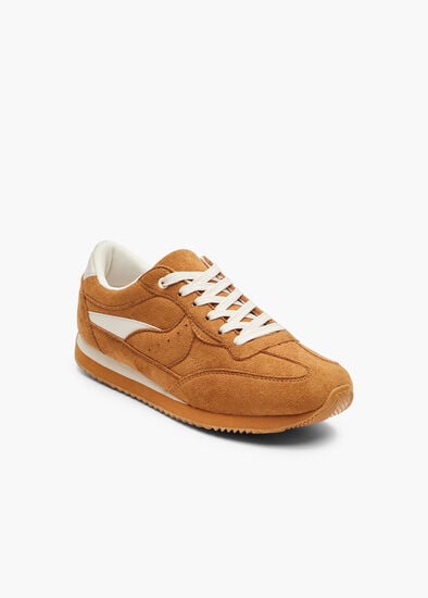 Plus Size Slim Sole Retro Sneaker