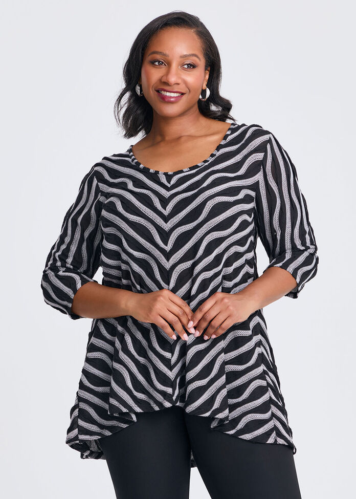 Jacquard Tunic, , hi-res