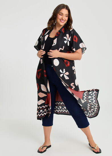 Plus Size Natural Sardinia Shirt Dress