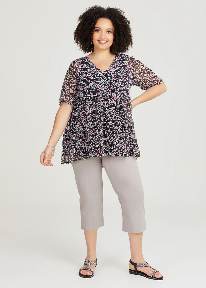 Chiffon Boho Top, , hi-res