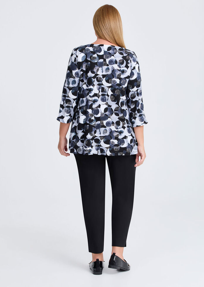 Ruby Rube Tops Shop Plus Size Ruby Rouge Spot Natural Top, | Taking Shape NZ