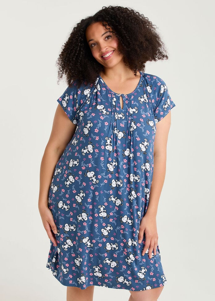 Snoopy Blossom Nightie, , hi-res